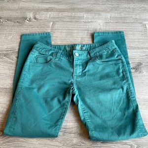 American Rag Teal straight leg jeans